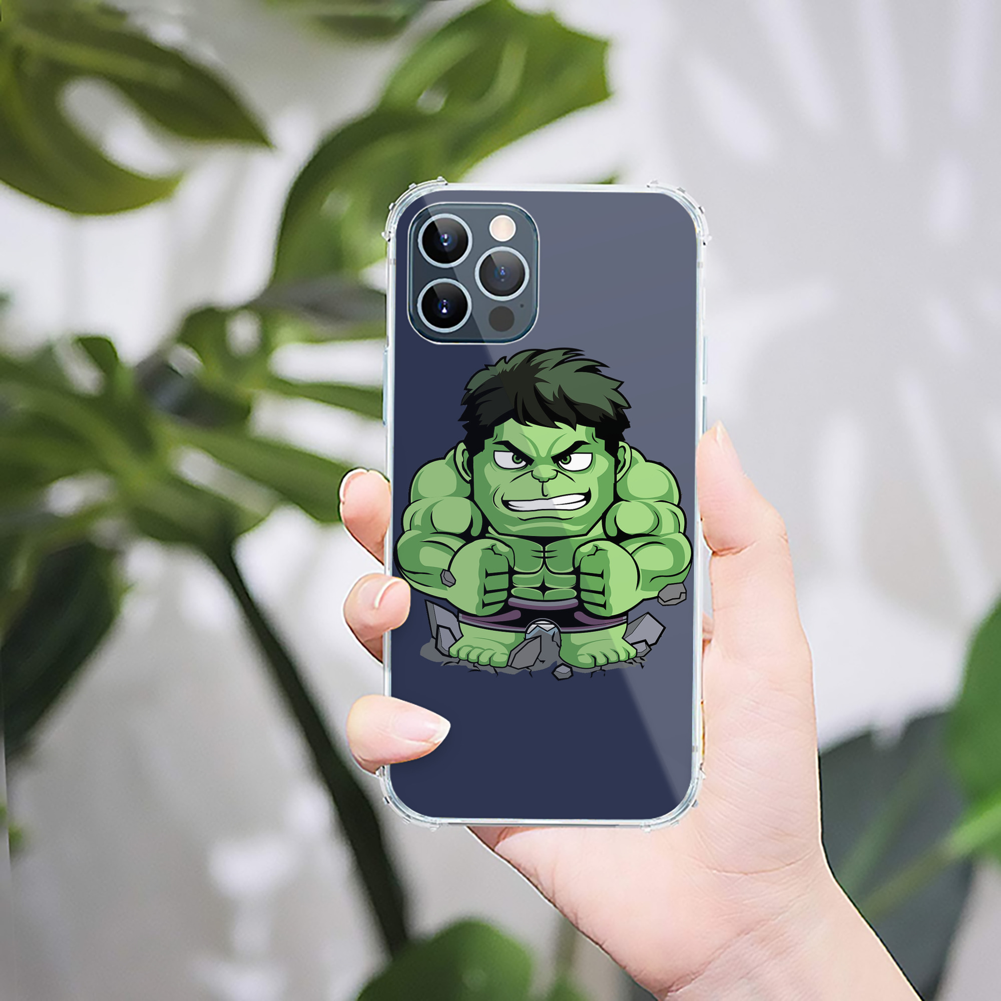 （画像用） アベンジャーズ The Avengers 【iPhone 12シリーズ対応】透明スマホケース（クリアソフトケース）